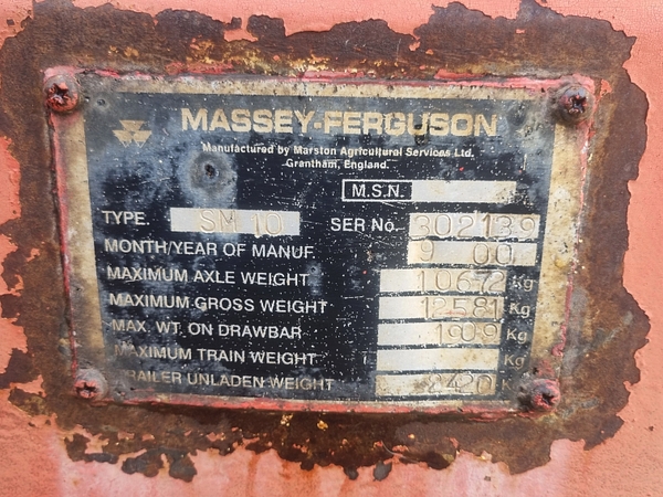 Chris Atkin & Son Ltd - Massey Ferguson 700